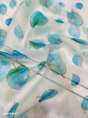 Dull Organza fabric, dyed — view 2