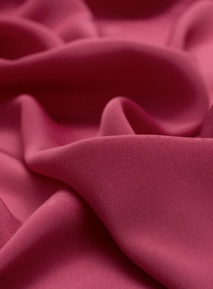 French Crepe fabric, dyed — view 2