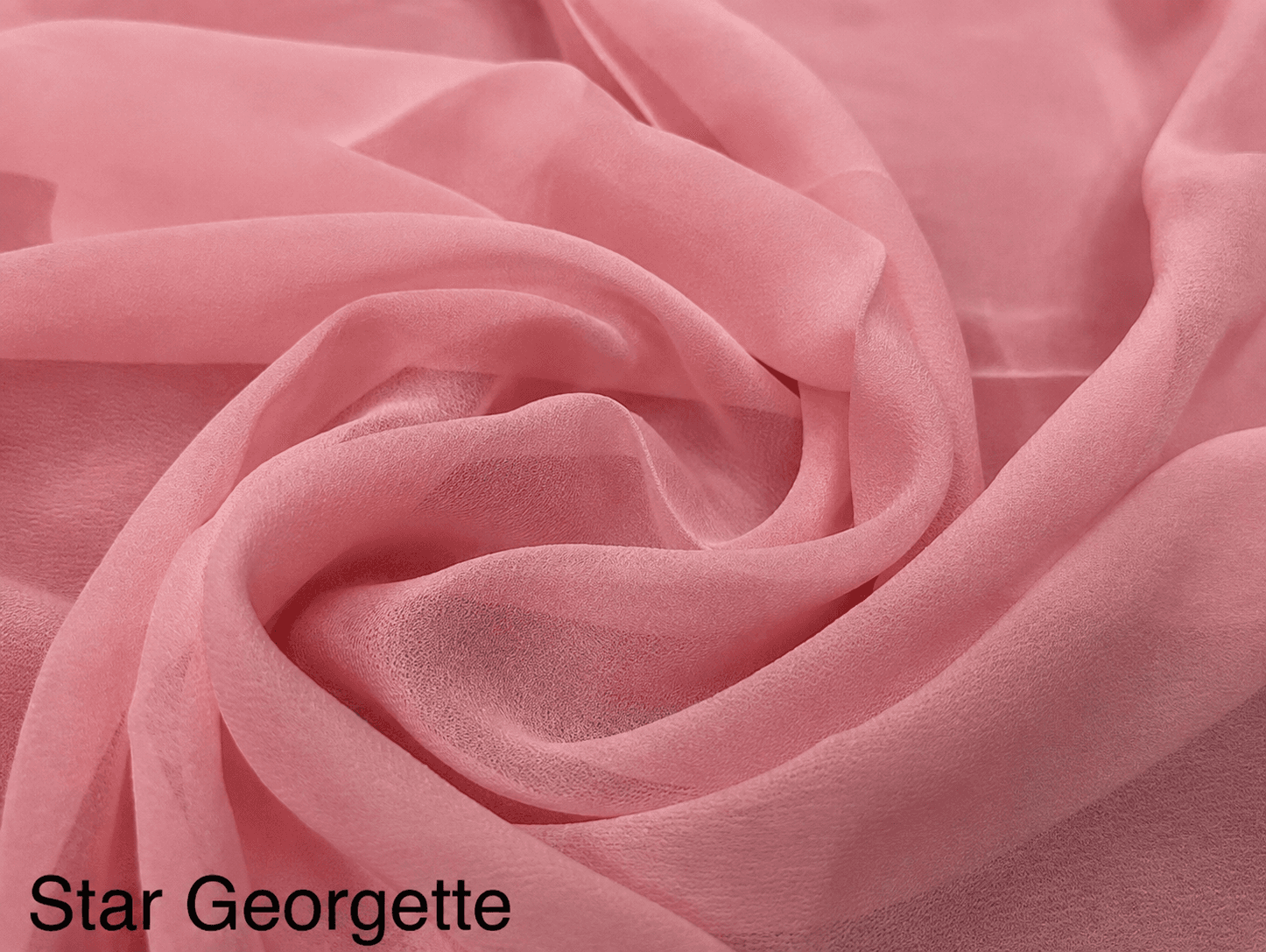 Star Georgette fabric — dyed