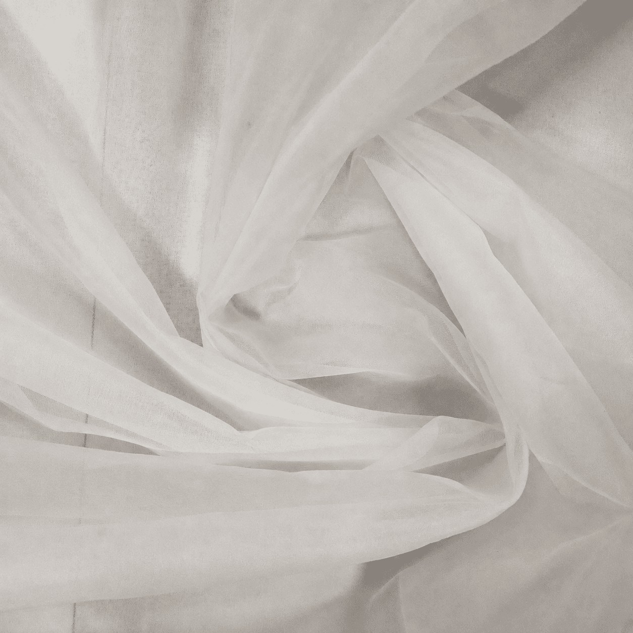 Nylon Organza fabric — raw