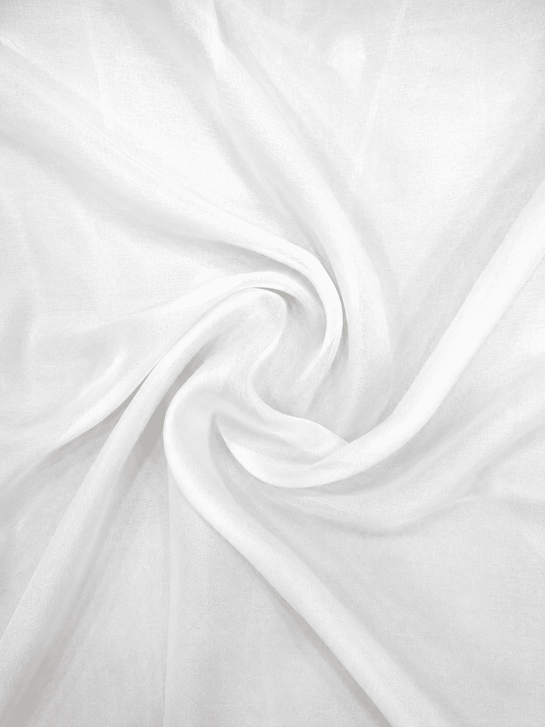 Satin Georgette fabric — raw